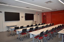 Classrooms at the ILC have been equipped with state-of-the-art technology to create an immersive learning experience. Classrooms at the ILC have been equipped with state-of-the-art technology to create an immersive learning experience.