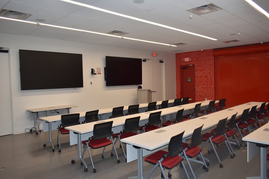 Classrooms at the ILC have been equipped with state-of-the-art technology to create an immersive learning experience.