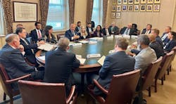 With this opportunity to participate in the industry roundtable at the White House, Ferguson is expanding their role by serving as industry educators at the beginning stages of the lead service line replacement project. Ferguson was asked to provide insight into the future demand for key water products related to lead service line replacement and to give feedback on how this increase in federal demand could be met in compliance with Build America Buy America (BABA), which requires these service line replacement parts be made in America. With this opportunity to participate in the industry roundtable at the White House, Ferguson is expanding their role by serving as industry educators at the beginning stages of the lead service line replacement project. Ferguson was asked to provide insight into the future demand for key water products related to lead service line replacement and to give feedback on how this increase in federal demand could be met in compliance with Build America Buy America (BABA), which requires these service line replacement parts be made in America.