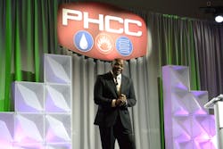 Coach Ken Carter talks about life, success and basketball during the Opening Breakfast. Coach Ken Carter talks about life, success and basketball during the Opening Breakfast.