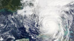 Hurricane Irma approaching the Florida coast in 2017.