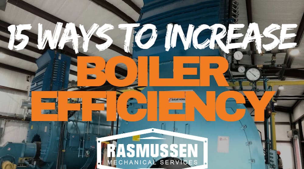15 Ways To Increase Boiler Efficiency