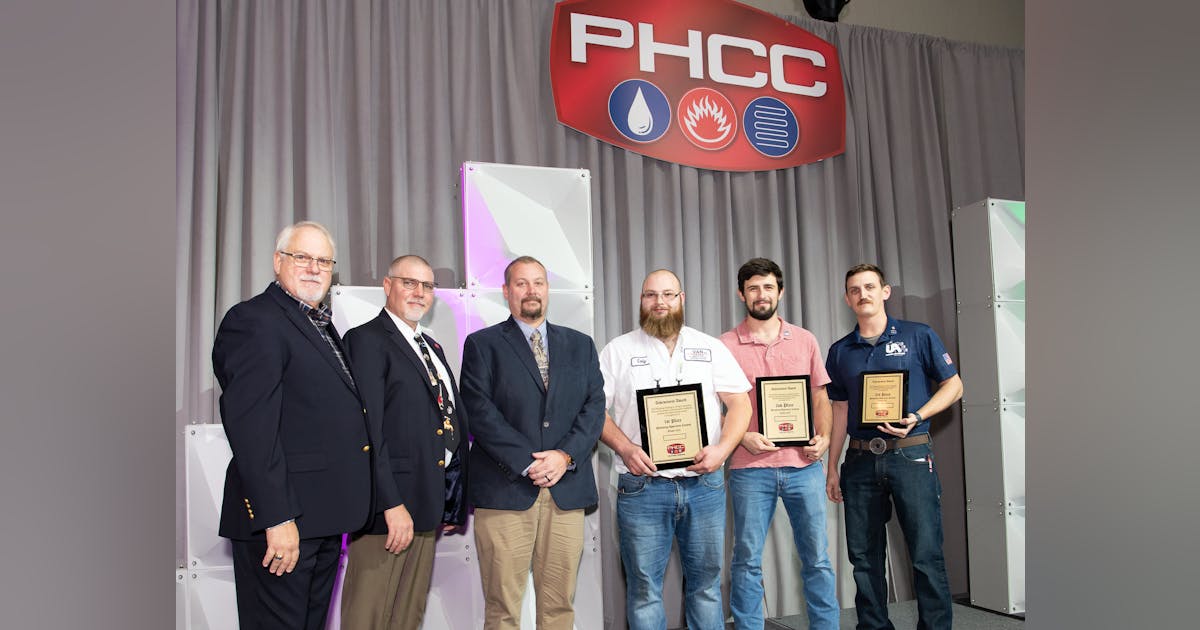 PHCC Academic Basis Congratulates 2023 Nationwide Apprentice Contest Winners PHCC Academic Basis Congratulates 2023 Nationwide Apprentice Contest Winners