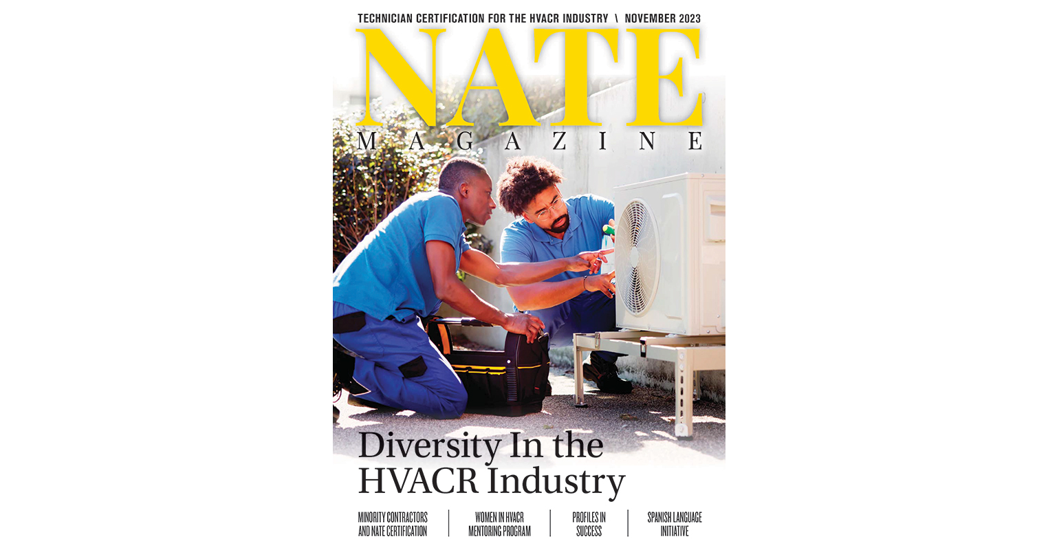 The NATE Magazine November 2023 Issue cover image