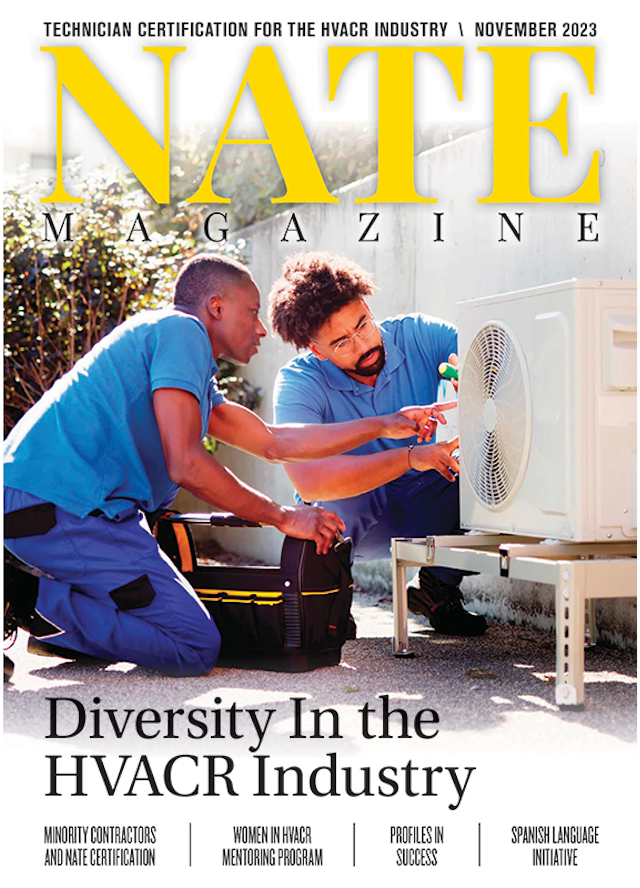 The NATE Magazine November 2023 Issue cover image