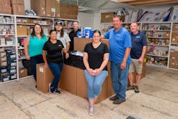 Center Line’s office staff enjoy the new, 12,000 square foot shop. Center Line’s office staff enjoy the new, 12,000 square foot shop.