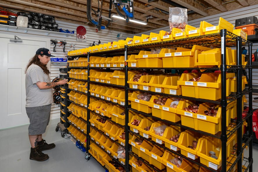 Once moved into their new shop Center Line had a great deal more room and implemented a new Fishbowl inventory management system.