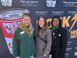 From left to right, Ali Corr, Corporate Relations Manager (Philabundance), Rebecca Owens, Senior Communication Manager (Bradford White) and Loree D. Jones Brown, CEO (Philabundance) at the 2023 Camp Out for Hunger event in Philadelphia, PA. From left to right, Ali Corr, Corporate Relations Manager (Philabundance), Rebecca Owens, Senior Communication Manager (Bradford White) and Loree D. Jones Brown, CEO (Philabundance) at the 2023 Camp Out for Hunger event in Philadelphia, PA.