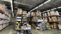A view of the MAC Faucets warehouse. A view of the MAC Faucets warehouse.