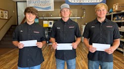 James, Alex and Cazden Christensen are just three of this year’s GPDA scholarship program recipients. Their family-run business, Christensen Well & Irrigation, specializes in water well drilling services. James, Alex and Cazden Christensen are just three of this year’s GPDA scholarship program recipients. Their family-run business, Christensen Well & Irrigation, specializes in water well drilling services.
