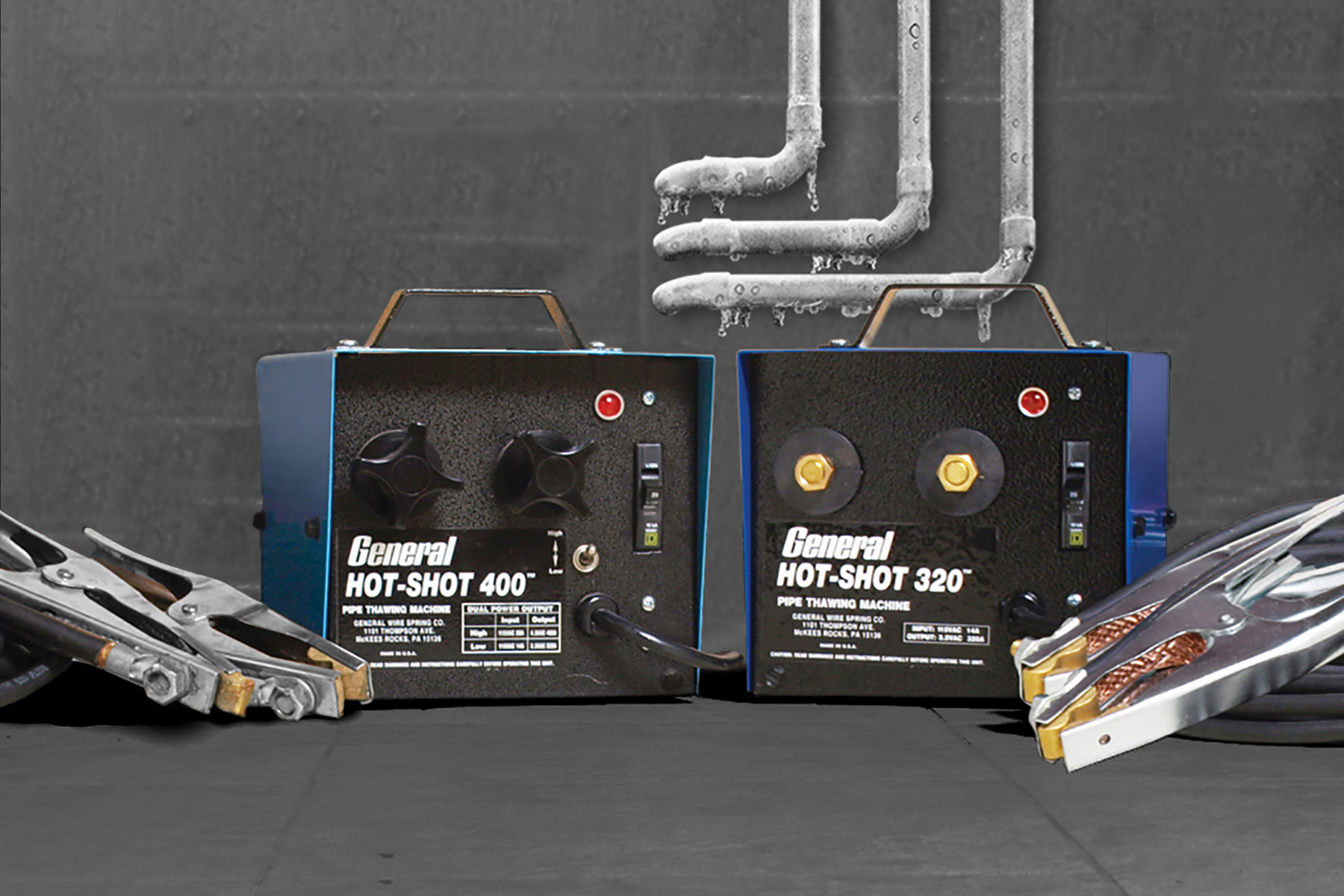 HOT SHOT PIPE-THAWING MACHINES