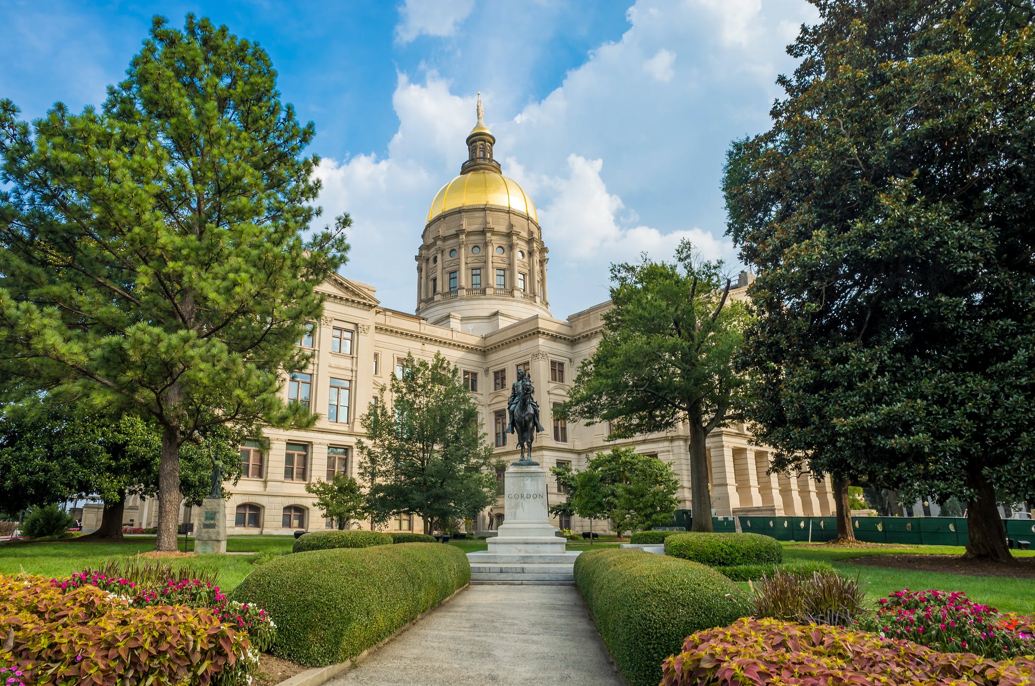 The Georgia State Capitol Building in Atlanta.