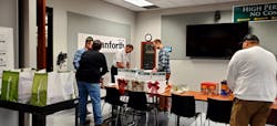 Danforth has been conducting an annual Veterans Holiday Food Drive at its Rochester office for the past six years. Danforth has been conducting an annual Veterans Holiday Food Drive at its Rochester office for the past six years.