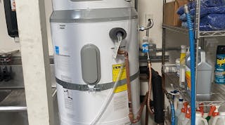 Phenix Technology in Riverside, Calif., installed an American Standard Water Heaters Hybrid Heat Pump in its 14,000 square foot office as a way to help save energy in the building.