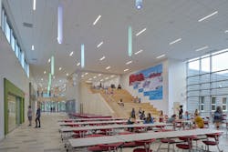 The Edward Little High School was divided into 193 heating zones, including classrooms, bathrooms, gymnasiums, locker rooms and more. The Edward Little High School was divided into 193 heating zones, including classrooms, bathrooms, gymnasiums, locker rooms and more.