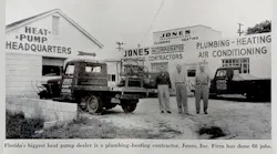 Heat Pump Headquarters as featured in CONTRACTOR's June issue of 1954.
