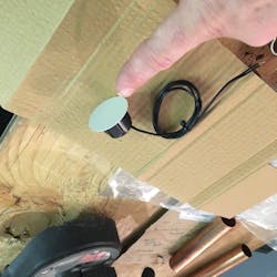 Air sensing button for flush mounting in the wall for accurate room air temp. Air sensing button for flush mounting in the wall for accurate room air temp.