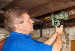 Figure 2. - Installing a Taco 007. Figure 2. - Installing a Taco 007.