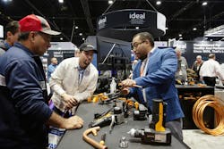 Booth demos allowed attendees to get hands-on with the latest tools and equipment. Booth demos allowed attendees to get hands-on with the latest tools and equipment.