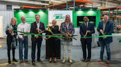 The ribbon-cutting ceremony at the new Lubbock, TX facility.