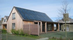 Martha's Vineyard's largest solar hot water array with 20 collectors. Martha's Vineyard's largest solar hot water array with 20 collectors.