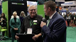 Ben White, Program Manager, Business Operations of Taco Comfort Solutions presents Richard Medairos with the Dan Holohan Lifetime Contribution to Comfort Award at AHR Expo 2024. Ben White, Program Manager, Business Operations of Taco Comfort Solutions presents Richard Medairos with the Dan Holohan Lifetime Contribution to Comfort Award at AHR Expo 2024.