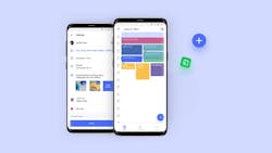 The scheduling screen from the FieldVibe mobile app. The scheduling screen from the FieldVibe mobile app.