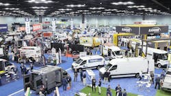 Vocational trucks are on display at The Work Truck Show — North America’s largest gathering of commercial trucks and equipment from Classes 1–8, including chassis, bodies, components and accessories. Vocational trucks are on display at The Work Truck Show — North America’s largest gathering of commercial trucks and equipment from Classes 1–8, including chassis, bodies, components and accessories.
