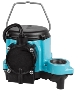A Little Giant 6-CIA Sump Pump. A Little Giant 6-CIA Sump Pump.