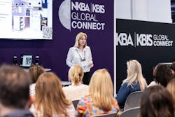 KBIS Global Connect at the show.