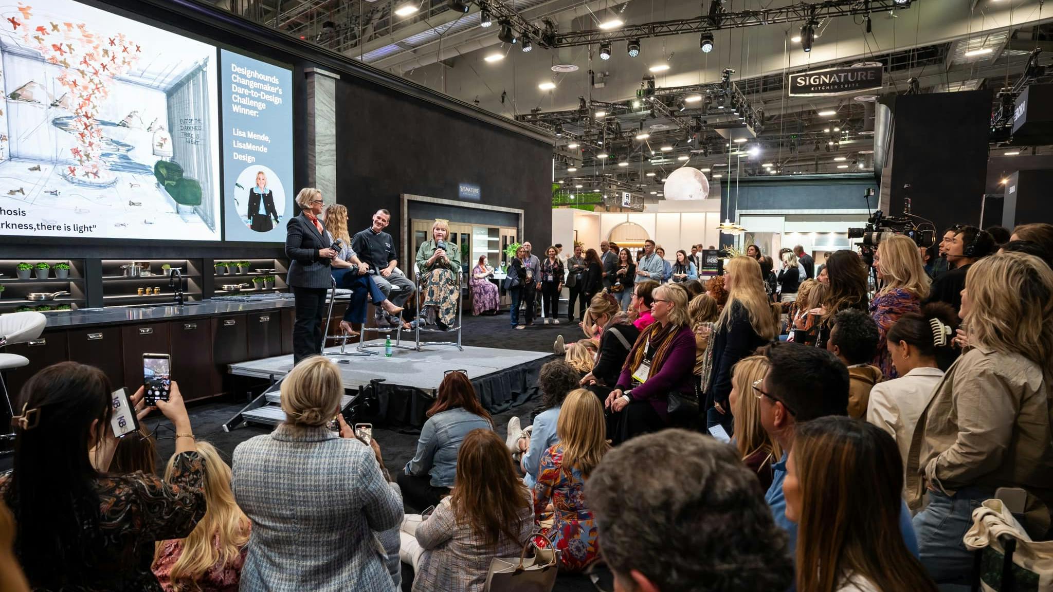 The panel discussion at KBIS Uncorked.