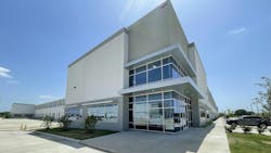 The Houston, TX, warehouse entrance. The Houston, TX, warehouse entrance.