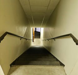 The installation process faced challenges, particularly due to a narrow staircase leading to the boiler room. The installation process faced challenges, particularly due to a narrow staircase leading to the boiler room.