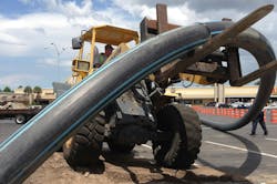 The ductility of HDPE pipe provides high resistance to earthquakes and is also an important factor for ease of installation. The ductility of HDPE pipe provides high resistance to earthquakes and is also an important factor for ease of installation.