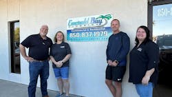 Left to right: Ben Scott, Amy Walsh, Marcus Cook, and Kristi Toth. Left to right: Ben Scott, Amy Walsh, Marcus Cook, and Kristi Toth.