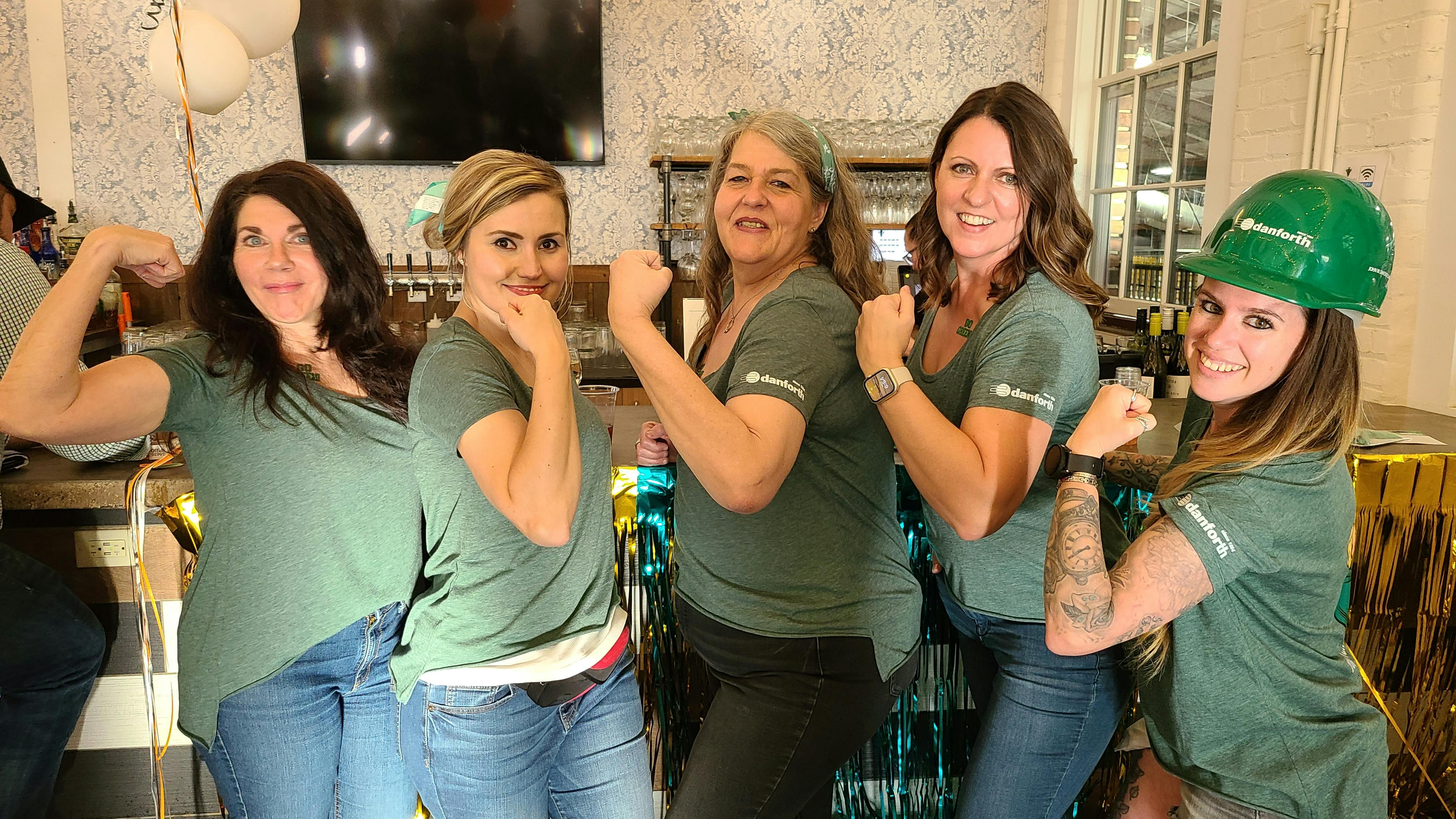 John W. Danforth employees at the 2024 Tap Takeover event.