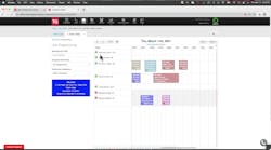 The TheromGrid dashboard. The TheromGrid dashboard.