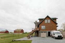 The Frey home. The Frey home.