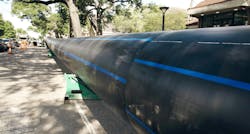 South Claiborne Potable Water Transmission Line, New Orleans. South Claiborne Potable Water Transmission Line, New Orleans.