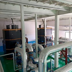 With fewer parts than more complex fossil fuel burning units, electrical boilers are more compact and simpler to install than conventional systems. With fewer parts than more complex fossil fuel burning units, electrical boilers are more compact and simpler to install than conventional systems.