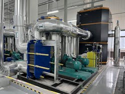 Electrode boilers can match the heating output of fuel burning boilers while converting almost all the energy to heat. Electrode boilers can match the heating output of fuel burning boilers while converting almost all the energy to heat.