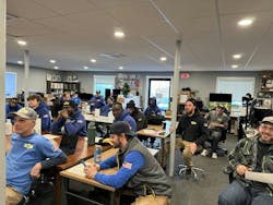 The interior of the NMD shop. Note the ceiling cassettes. The interior of the NMD shop. Note the ceiling cassettes.