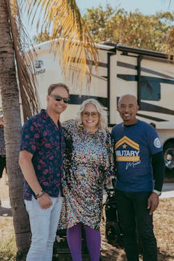 Art Edmonds, Jennifer Bertrand and Montel Williams. Art Edmonds, Jennifer Bertrand and Montel Williams.