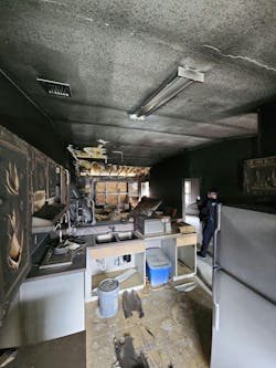 A Florida DRYmedic Restoration Services customer’s home after fire damage. A Florida DRYmedic Restoration Services customer’s home after fire damage.