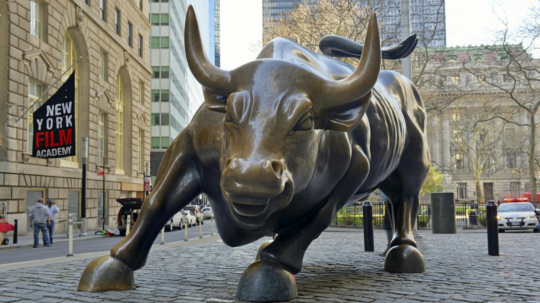 Known as a symbol of capitalism and prosperity, the Charging Bull is a Wall Street icon and popular tourist attraction located in downtown Manhattan.