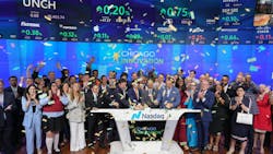 Intellihot executives and the company leadership team ring the Opening Bell of the Nasdaq Stock Market. Intellihot executives and the company leadership team ring the Opening Bell of the Nasdaq Stock Market.