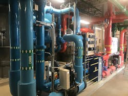 While central plants are often concealed, the Vancouver Island Schools prioritize plant visibility for educational purposes. The plant was designed to be a learning hub, including features such as color-coded pipes and a TV dashboard that displays plant data. As a result, industry professionals and the public can learn more about the inner workings of district heating applications. While central plants are often concealed, the Vancouver Island Schools prioritize plant visibility for educational purposes. The plant was designed to be a learning hub, including features such as color-coded pipes and a TV dashboard that displays plant data. As a result, industry professionals and the public can learn more about the inner workings of district heating applications.