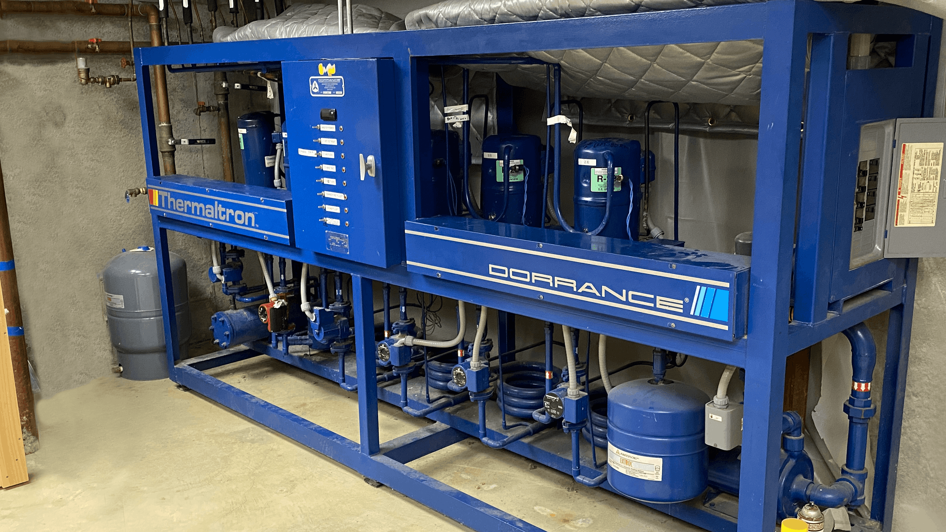 The Thermaltron 'Dinosaur' that had been in place for almost 20 years.