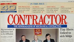 The CONTRACTOR masthead as it appeared in January of 1994. The CONTRACTOR masthead as it appeared in January of 1994.