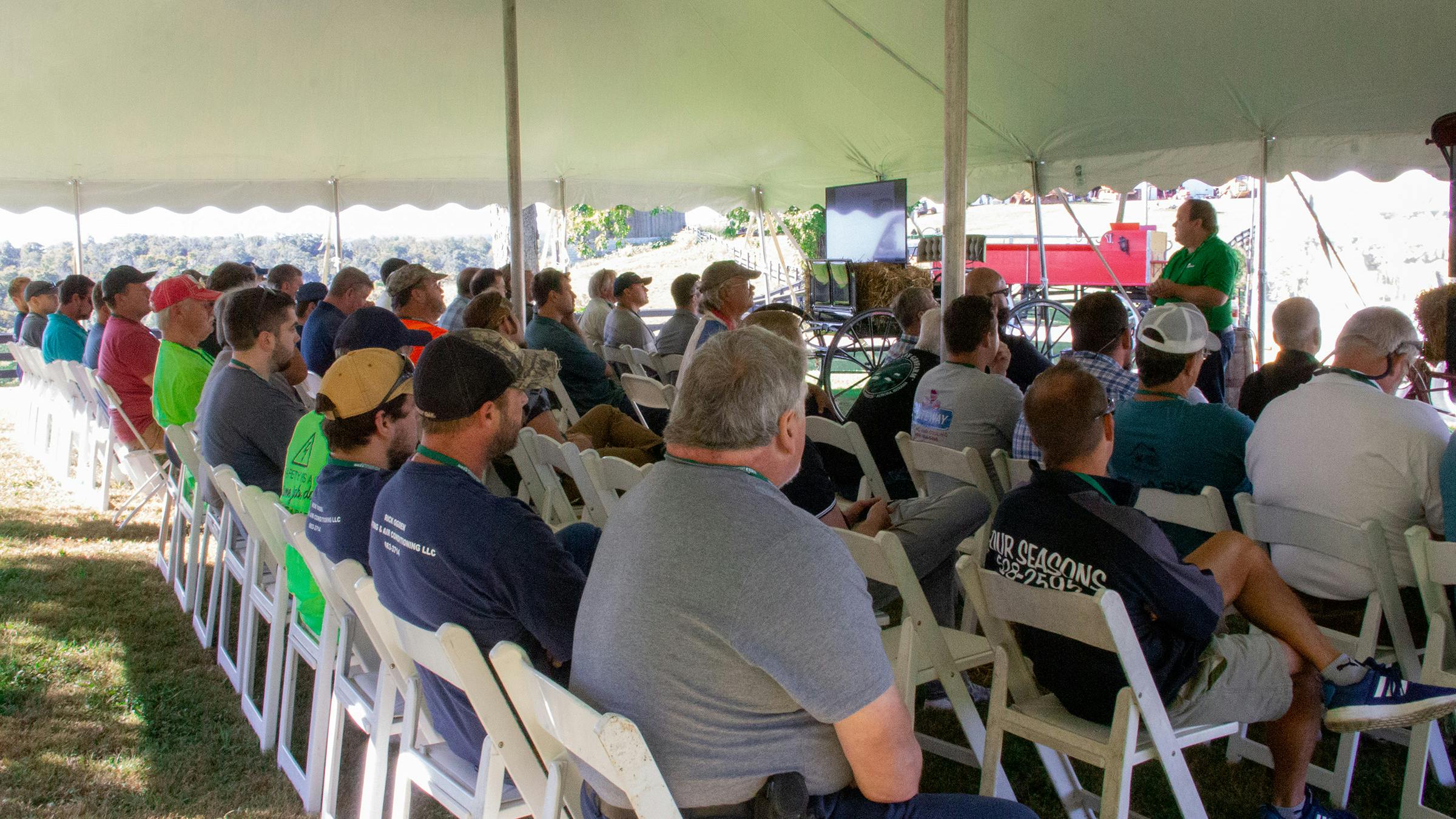 A training session at a recent Home Comfort Expo.